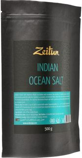 Средства по уходу за телом Натуральная соль Zeitun Индийского океана 500 г Зейтун
