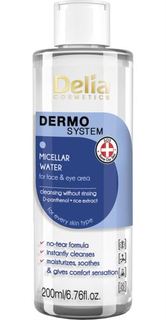 Уход за кожей лица Мицеллярная вода Delia cosmetics Dermo System 200 мл