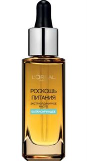 Уход за кожей лица Экстраординарное масло для лица LOreal Paris Роскошь питания Балансирующее 30 мл LOreal