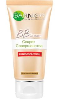 Уход за кожей лица Крем для лица GARNIER BB Cream Секрет Совершенства Антивозрастной Натурально-бежевый 50 мл