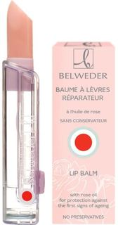 Уход за кожей лица Бальзам для губ Belweder с розовым маслом 4 г