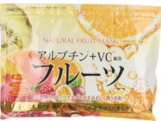 Уход за кожей лица Тканевая маска Japan Gals С фруктовыми экстрактами 30 шт