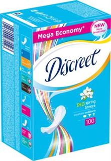 Средства личной гигиены Прокладки Discreet Multiform Deo Spring Breeze 100 шт
