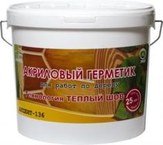 Герметики Герметик Oliva Акцент-136 Белый 15 кг