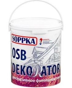 Штукатурка и шпатлевка Штукатурка Soppka OSB Dekorator 2,5 кг