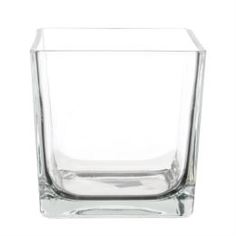 Вазы Ваза Hakbijl glass cubic 18x18см