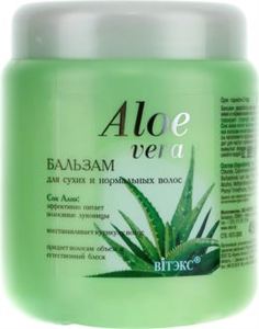 Средства по уходу за волосами Бальзам ВИТЭКС Aloe Vera для сухих и нормальных волос 450 мл