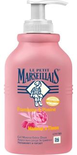 Средства по уходу за телом Жидкое мыло для рук Le Petit Marseillais Малина и пион 300 мл