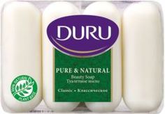 Средства по уходу за телом Мыло Duru Pure&Natural Классическое 4х85 г
