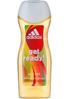 Средства по уходу за телом Гель для душа Adidas Get Ready! Для нее 250 мл