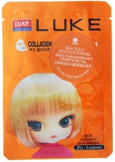 Уход за кожей лица Маска для лица Luke Collagen Essence Mask 21 г