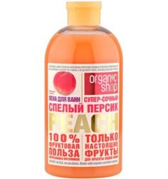 Средства по уходу за телом Пена для ванн Organic Shop Спелый персик 500 мл