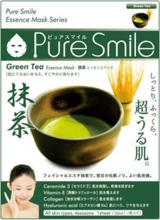 Уход за кожей лица Маска для лица SunSmile Pure Smile Essence Mask Green Tea 23 мл