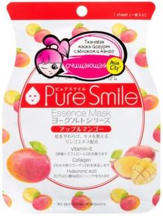 Уход за кожей лица Маска для лица Sunsmile Yougurt Pure Smile с манго, 23 мл