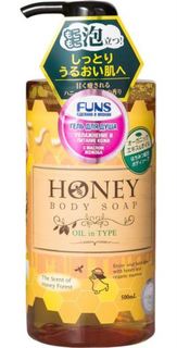 Средства по уходу за телом Гель для душа Funs Honey Oil С экстрактом меда и маслом жожоба 500 мл