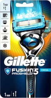 Средства для/после бритья Бритва Gillette Fusion5 ProShield Chill с 1 сменной кассетой