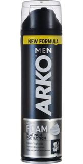 Средства для/после бритья Пена для бритья ARKO Men Platinum Protection 200 мл