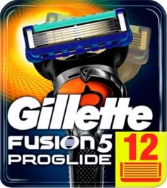 Средства для/после бритья Сменные кассеты для бритья Gillette Fusion5 ProGlide 12 шт