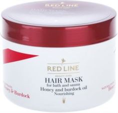 Средства по уходу за волосами Маска для волос Red Line Hair Mask for Bath and Sauna Honey and Burdock Oil 500 мл