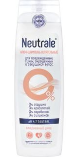 Средства по уходу за волосами Крем-шампунь Neutrale Питательный для поврежденных, сухих, окрашенных и секущихся волос 400 мл
