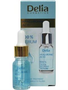 Уход за кожей лица Сыворотка для лица, шеи и декольте Delia Cosmetics Hyaluronic Acid 10 мл