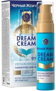 Уход за кожей лица Сыворотка для лица и век Черный Жемчуг Dream Cream Увлажняющая 30 мл