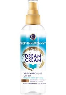 Уход за кожей лица Спрей-уход для лица Черный Жемчуг Dream Cream Увлажняющий 90 мл