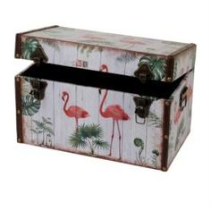 Емкости для хранения Сундук Grand forest фламинго 42x25x26