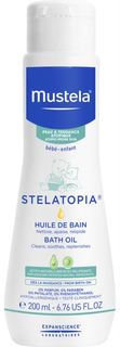 Средства по уходу за телом и за кожей лица для детей Масло для ванны Mustela Stelatopia Bath Oil 200 мл