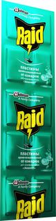 Средства от насекомых Пластины для фумигатора Raid Эвкалипт 10 шт
