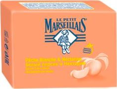 Средства по уходу за телом Экстрамягкое мыло Le Petit Marseillais Белый персик и нектарин 90 г