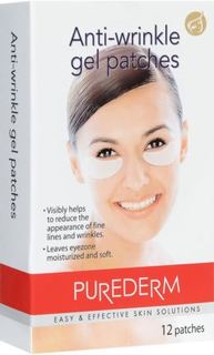 Уход за кожей лица Подушечки Purederm против морщин гелевые 6 шт