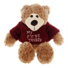 Мягкая игрушка Мишка Magic bear toys Майк в свитере 18 см