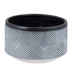 Декоративная посуда Чаша Pro-mart ceramic Делмар серая 27х27х17см