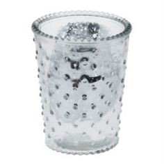 Свечи, подсвечники, аромалампы Подсвечник Hakbijl glass silver д10.5см 12.5см