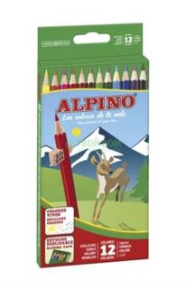 Наборы для рисования Alpino Карандаши цветные шестигранные AL000654