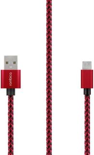 Кабели и переходники Кабель Rombica Digital AB-04 USB-MicroUSB 2 м красный