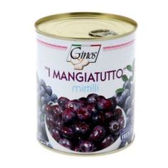 Консервация Черника Ginos I Mangiatutto в сиропе 880 г