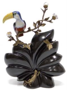 Вазы Ваза с птицей 28см Wah luen handicraft