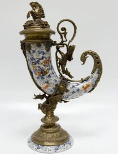 Вазы Ваза рог 51см Wah luen handicraft