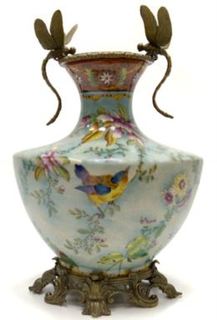 Вазы Ваза стрекозы 38см Wah luen handicraft