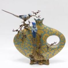 Вазы Ваза с птицами 44.5см Wah luen handicraft