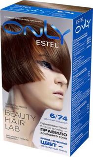 Средства по уходу за волосами Краска для волос Estel Only 6/74 Темно-русый коричнево-медный