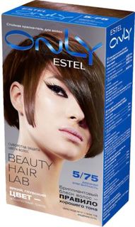 Средства по уходу за волосами Краска для волос Estel Only 5/75 Светлый шатен коричнево-красный
