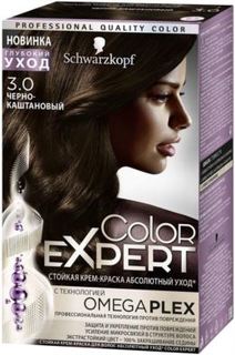 Средства по уходу за волосами Краска для волос Schwarzkopf Color Expert 3.0 Черно-каштановый