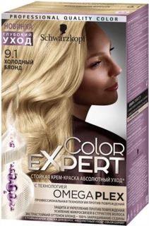 Средства по уходу за волосами Краска для волос Schwarzkopf Color Expert 9.1 Холодный блонд