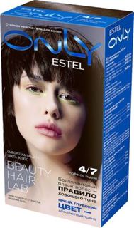 Средства по уходу за волосами Краска для волос Estel Only 4/7 Шатен коричневый