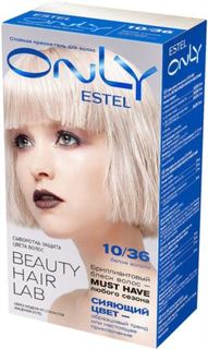 Средства по уходу за волосами Краска для волос Estel Only 10/36 Светлый блондин золотисто-фиолетовый