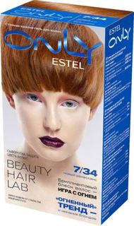Средства по уходу за волосами Краска для волос Estel Only 7/34 Русый золотисто-медный