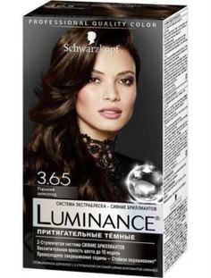 Средства по уходу за волосами Краска для волос Schwarzkopf Luminance Color 3.65 Горький шоколад